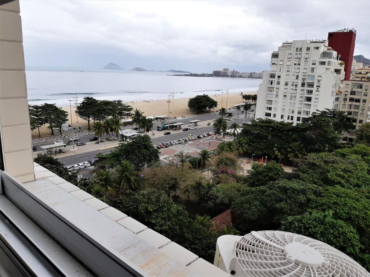 Rio De Janeiro, Copacabana Vista Mar Appartement Buitenkant foto
