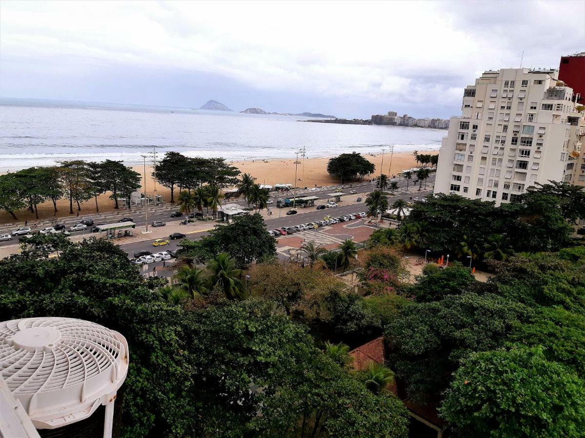 Rio De Janeiro, Copacabana Vista Mar Appartement Buitenkant foto